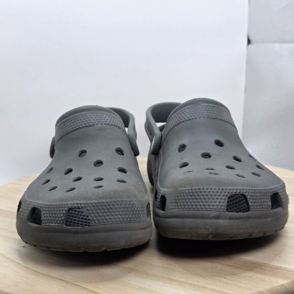 Crocs Unisex Classic Clog 10001-0DA Slate Grey Men's Size 10 / Womens 12 - Picture 2 of 12